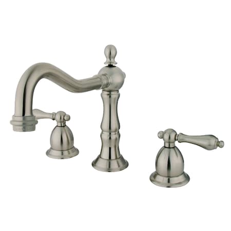 KS1978AL 8 Widespread Bathroom Faucet, Brushed Nickel